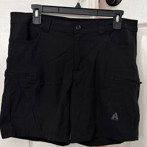 Women’s Eddie Bauer First Ascent Guide Pro Shorts - Black - size 14